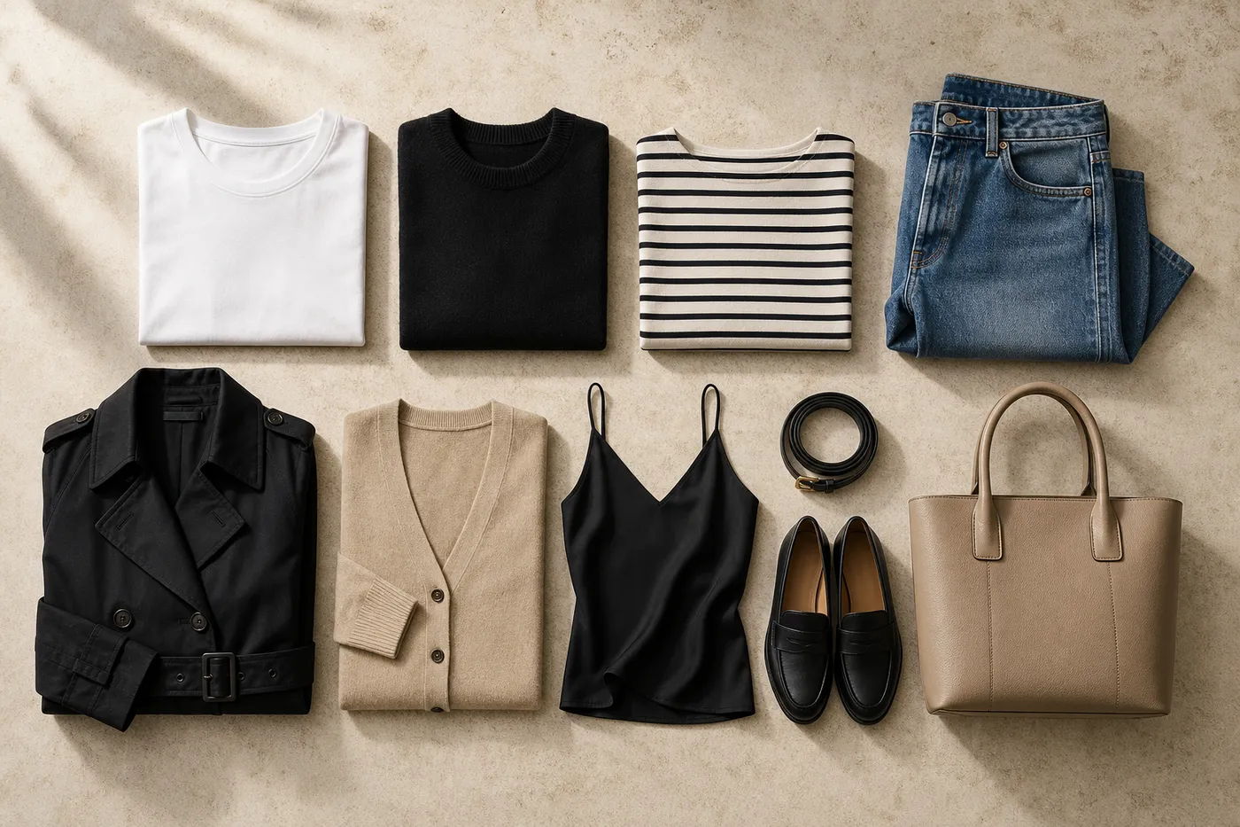 The ten pieces that hold a wardrobe together