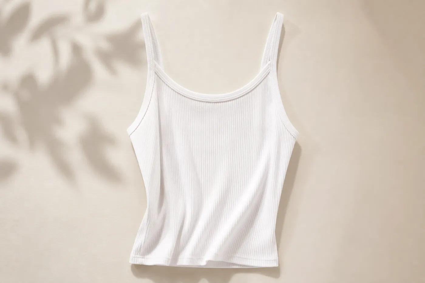 Iconic Cotton Ribbed Tank Camisole No.11