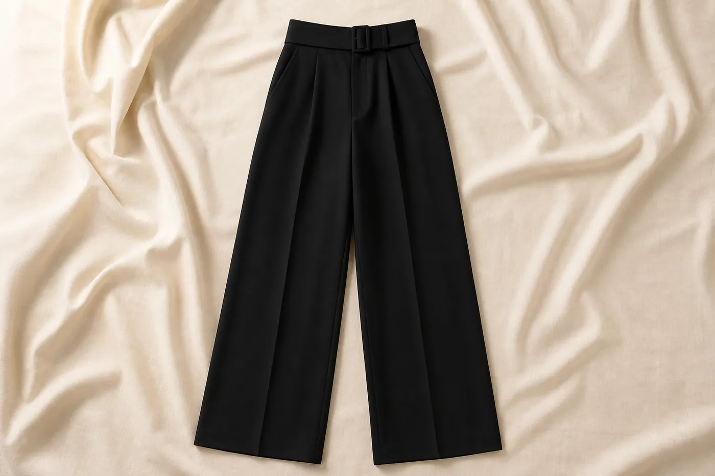 High-Waisted Trousers Signature