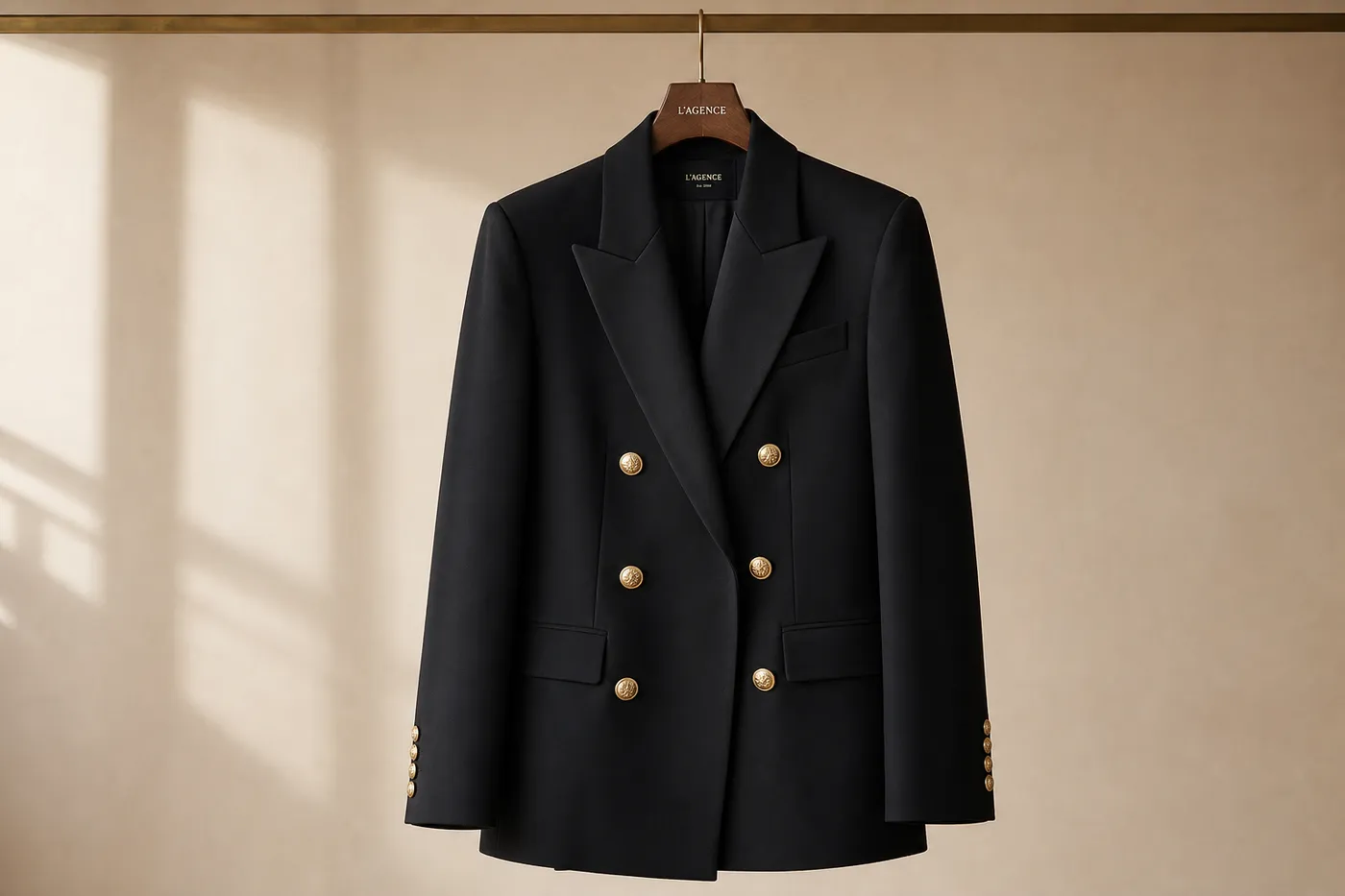 Double-Breasted Tailored Jacket Essential